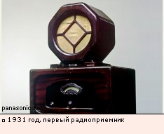 1931 год, первый радиоприемник
