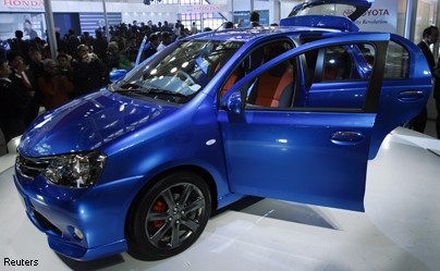 Toyota показала автотобиль за $10 тысяч для России и Индии