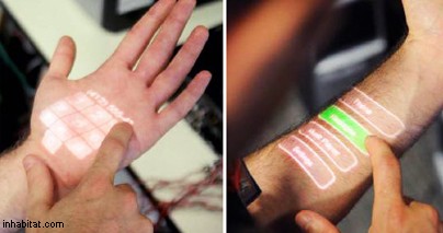 Microsoft превратит человеческую кожу в тачскрин