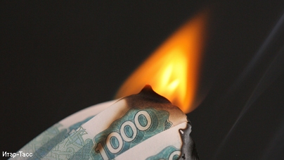 Российский рубль пугает инвесторов