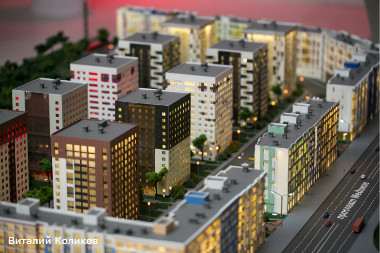 С начала года в Петербурге ввели в эксплуатацию почти 800 тыс. м2 жилья