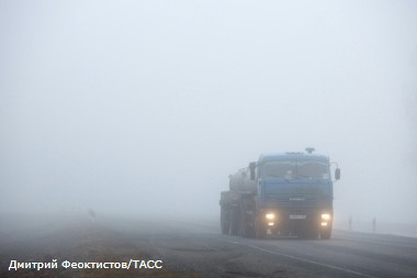 Три массовых ДТП в Омской области произошли из-за тумана